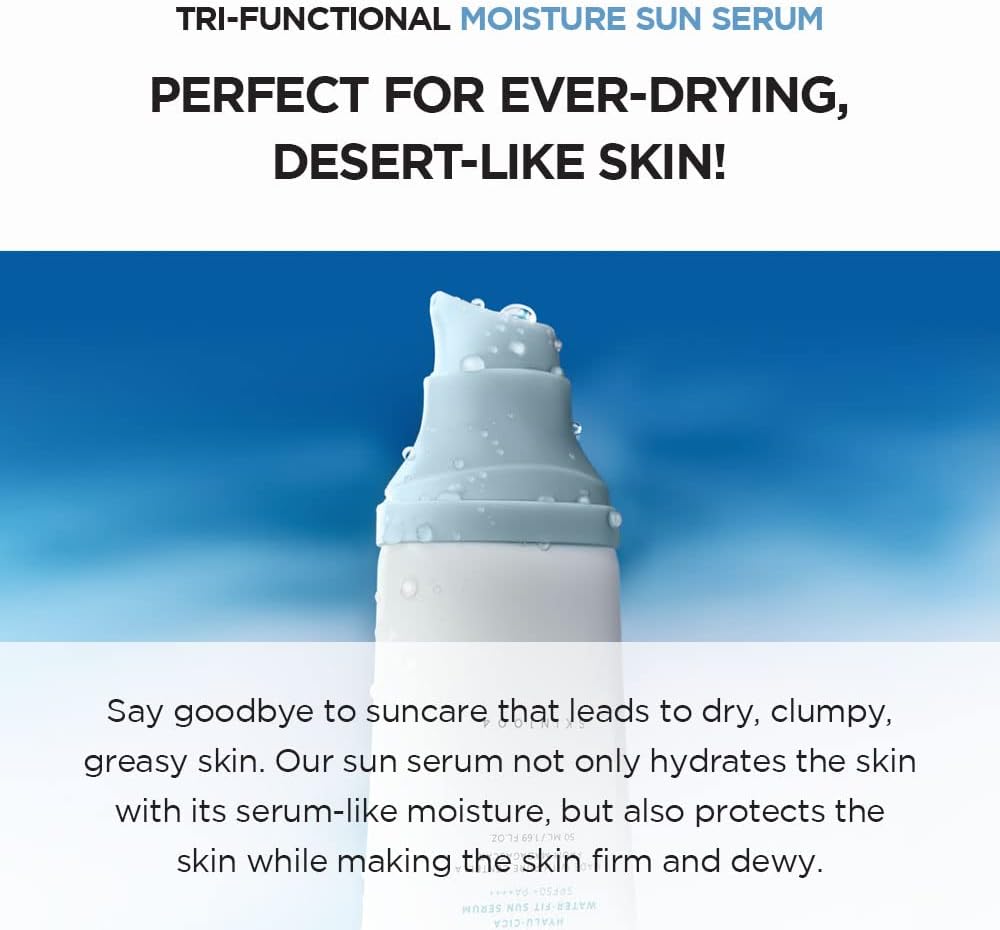 Skin1004 Madagascar Centella Hyalu-Cica Water-Fit Sun Serum