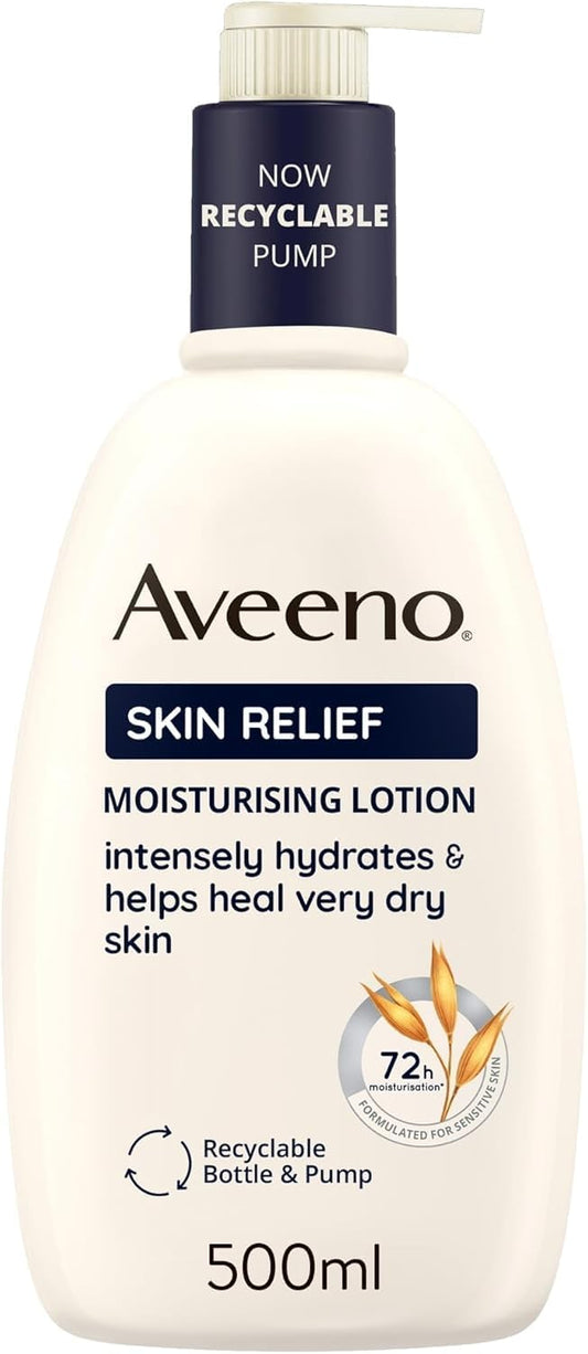 Aveeno Skin Relief Moisturising Lotion for Sensitive Skin (1 x 500ml)