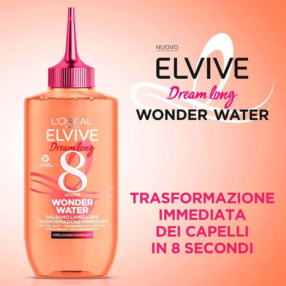 L'Oréal Paris Elvive Dream Lengths Wonder Water 200ml – 8 Second Hair Treatment