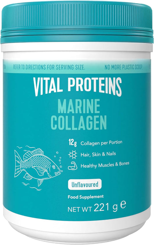 Vital Proteins Marine Collagen Peptides Powder – Unflavoured, 221g