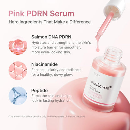 medicube PDRN Pink Peptide Serum with Salmon DNA