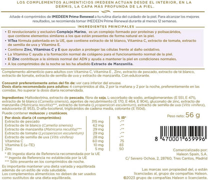 IMEDEEN Prime Renewal Anti-Aging Dietary Supplement-120 tablets