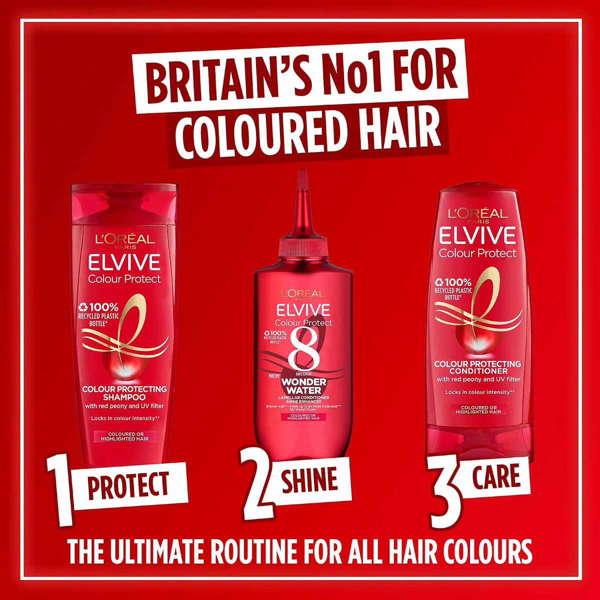 L'Oréal Paris Elvive Colour Protect 8 Second Wonder Water Liquid Conditioner (200ml)