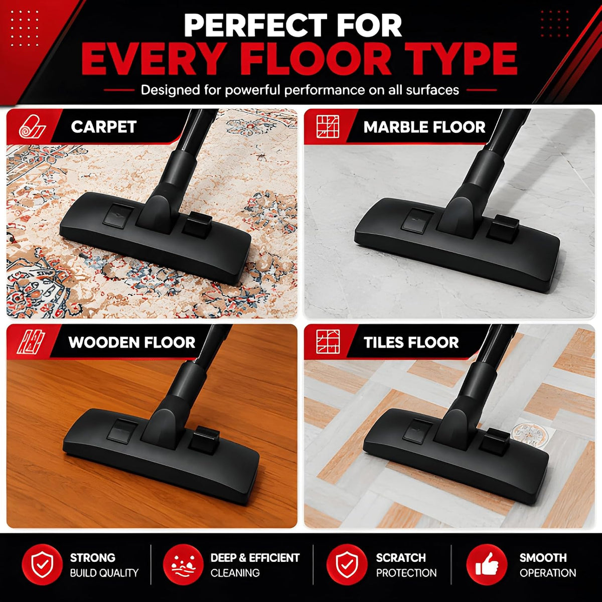 32mm × 270mm Henry Hoover Head Replacement – Carpet & Floor Tool