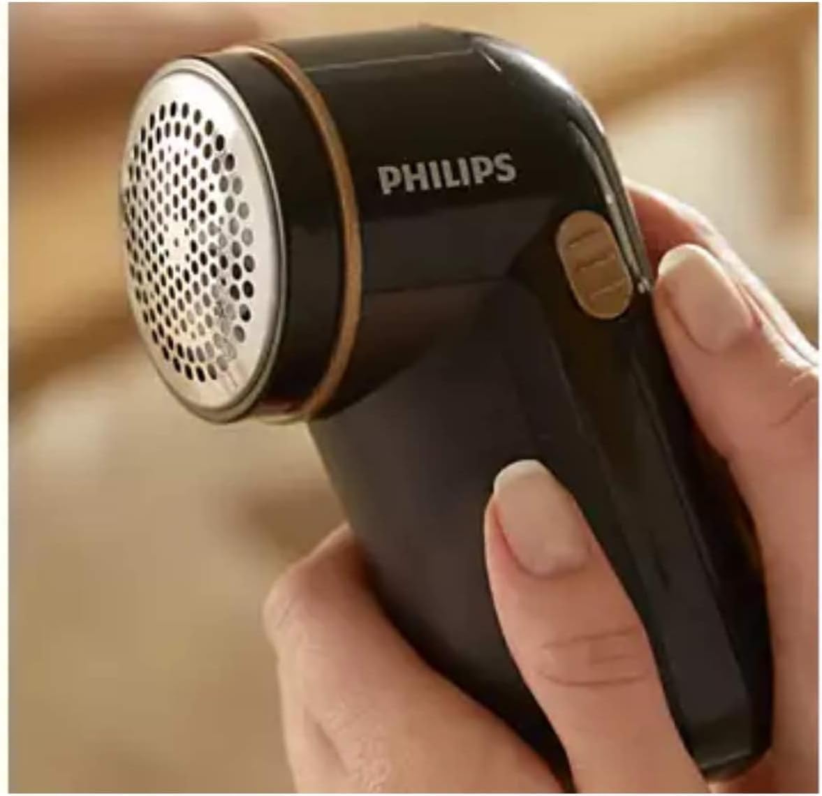 Philips Fabric Shaver and Lint Remover GC026/80 – 8800 RPM, 3 Mesh Sizes